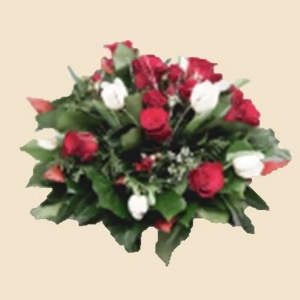 BOUQUET COMPO LYS ET ROSES