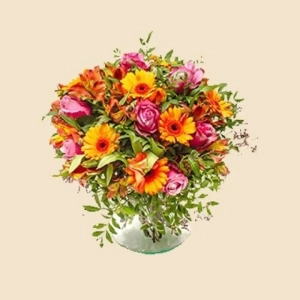 BOUQUET ROND MADRAS