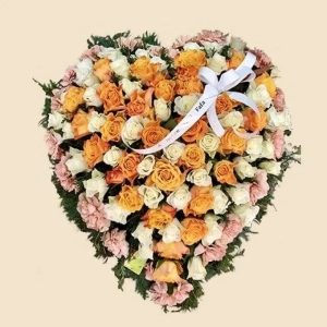 COEUR DE ROSES ABRICOT SAUMON
