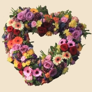 COEUR EVIDE MULTICOLORE