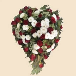 COEUR ROUGE ET BLANC