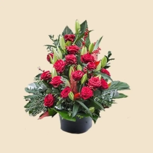 COUPE DE PLANTES FLEURIES EN HAUTEUR