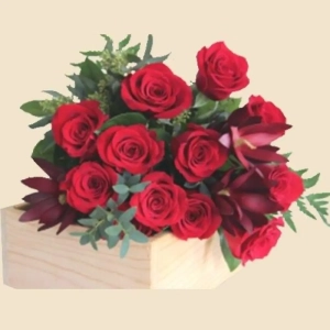 GERBE ROSES ROUGES
